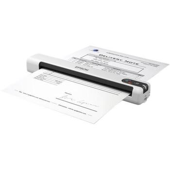 Epson Мобильный документный сканер DS-70 B11B252402, 600 x 600 DPI, 10 стр./мин, 300 сканирований/день, USB 2.0, 216 x 356 мм (B11B252402)