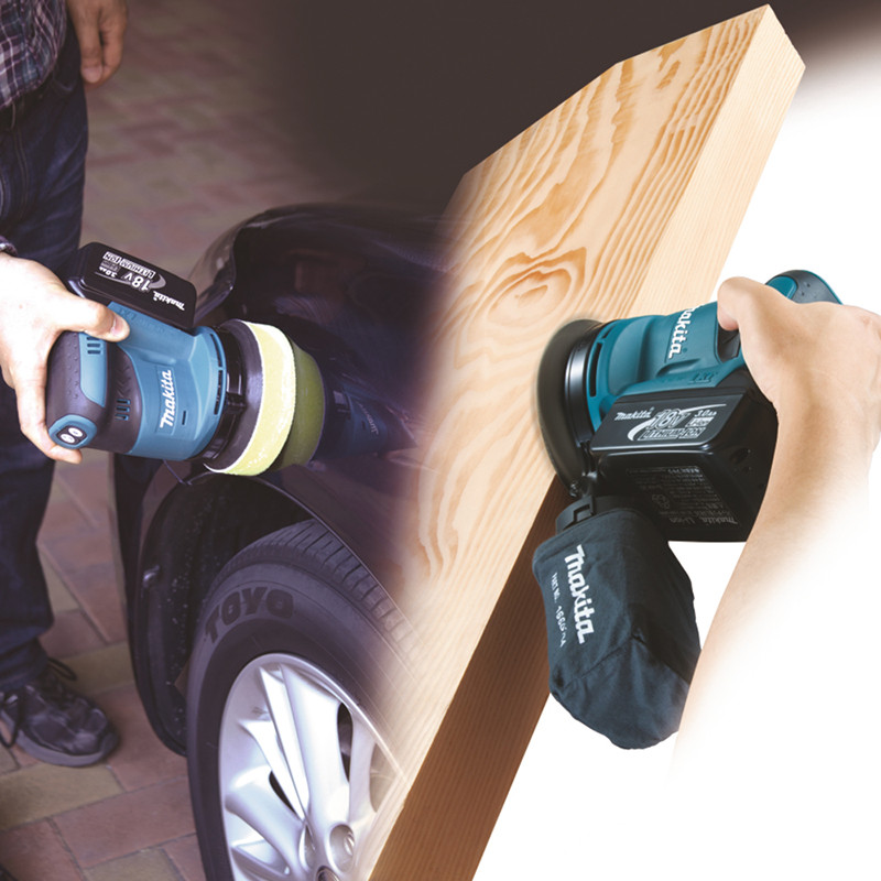 Эксцентриковая шлифмашина 18V, DBO180Z Makita (DBO180Z)