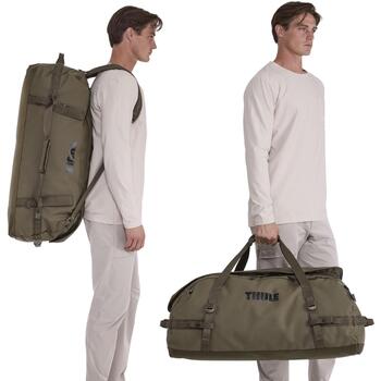 Thule Спортивная сумка 5597, 3205597, 90L, 2.1kg, глубокий хаки, полиэстер, трансформируется в рюкзак, водоотталкивающая (3205597)