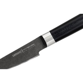 Samura SM-0010B нож для овощей, 90мм, AUS-8, 58HRC, рукоять G-10, Stonewash (SM-0010B)