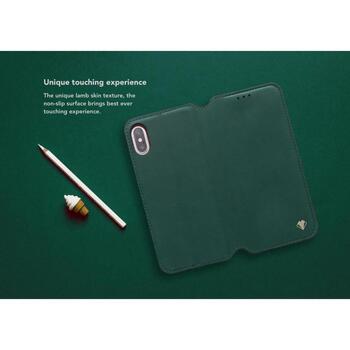 VixFox Умный Фолио Чехол SFC-iPh-XSMAX-green, 6.5 дюйма, Зеленый, RFID слот, беспроводная зарядка, 360-градусная защита (SFC-iPh-XSMAX-green)