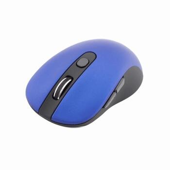 Sbox Мышь WM-911BL, 6D, 1600 DPI, 10м, 2,4 GHz, USB 2.0, синий, резиновое покрытие (WM-911BL)