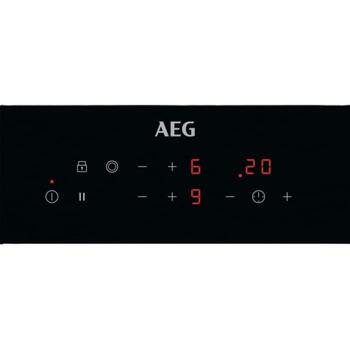 AEG встраиваемая керамическая варочная панель HRB32310CB, 29x52см, 2 зоны, 220-240В, сенсорное управление, таймер, защита от детей (HRB32310CB)