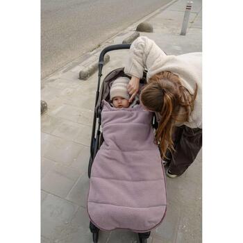 Lodger Mini BunkerTeddy BKM 107, всесезонный спальный мешок для автокресел, Rose, 0-36 мес., 100% полиэстер, съемный верх (BKM 107)