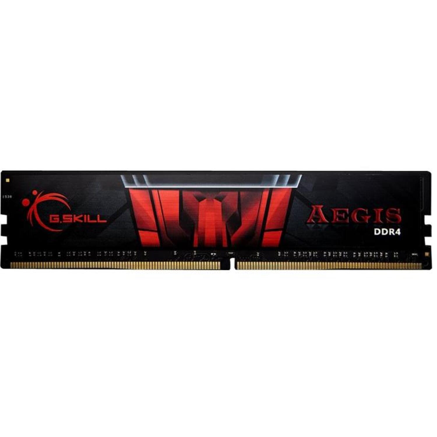 G.Skill Aegis F4-2666C19S-8GIS, 8 ГБ, DDR4, 2666 МГц, неперемещенный, Intel XMP 2.0 (F4-2666C19S-8GIS)