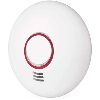 Emos Датчик дыма GS558 P56500, 35,5x120x120mm, 10 лет, 30-95% влажность, IP20, 2x1,5V AA, до 20m, -10 до +45°C (P56500)