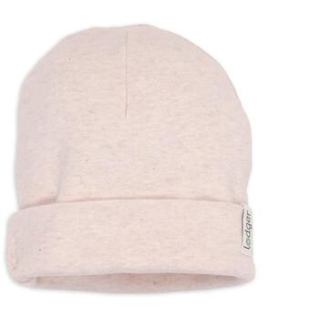 Lodger Beanie Melange детская шапка BEM 103_0-6, 0-6M, 100% органический хлопок, Tan Melange, Oeko-Tex (BEM 103_0-6)
