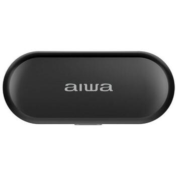 Aiwa Беспроводные наушники ESP-350BK, 460mAh, 80mAh, 12ч, 10м, 2x6W RMS, 50Гц-20кГц, Bluetooth V5.0 (ESP-350BK)