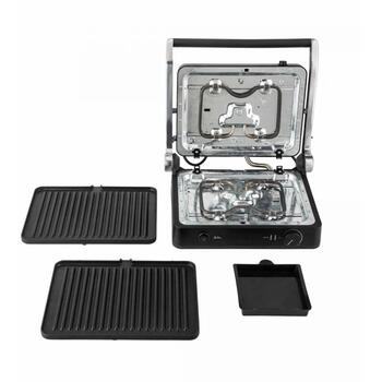 Jata Гриль JEGR1450, 2000W, 296x218mm, 2 позиции, защита от перегрева, холодные ручки, регулируемый термостат (JEGR1450)