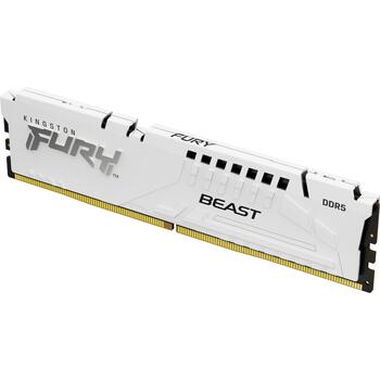 Kingston KF560C30BWE-16 16GB 6000MT/s DDR5 CL30 DIMM FURY Beast White EXPO | Kingston (KF560C30BWE-16)