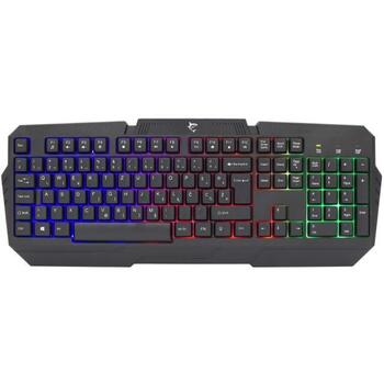 White Shark Клавиатура DAKOTA-US, 104/105 клавиш, мембрана, LED подсветка, USB, черная (DAKOTA-US)