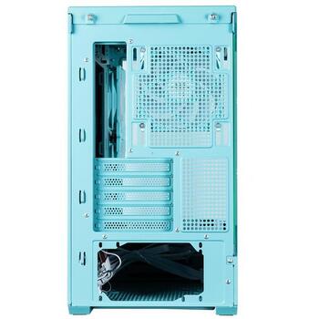 Zalman P30 MINT V2, mATX Mini Tower datora kaste, 3x120mm ARGB ventilatori, 360mm radiators, 420mm VGA, 173mm CPU dzesētājs (P30 MINT V2)