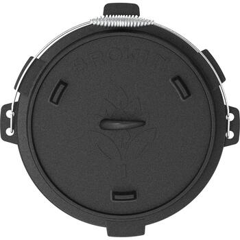 Browin 330515 чугунный казан с сковородой, 9л, 3л, чугун, подвесной, с крышкой (330515)