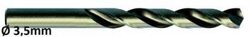 Exact Metāla urbis DIN338 74035, Ø3,5mm, 10gab., HSSE-Co5 (74035)