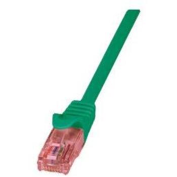 Logilink Патч-кабель PrimeLine CQ2034U, 0.25м, CAT 6, RJ-45, безгалогенный, зеленый (CQ2015U)