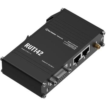 Teltonika беспроводной маршрутизатор RUT142 RUT142000000, 802.11n, 10/100 Mbit/s, 1 RJ-45 порт, поддержка VPN, алюминиевый корпус (RUT142000000)