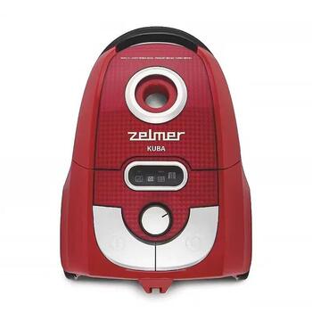 Zelmer Пылесос ZVC335 Kuba 81105135P, 650 W, 5 м, 3 л, HEPA 12, автоматическая намотка кабеля, телескопическая труба (81105135P)