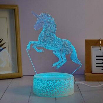 Manta Декоративная лампа SNL116RGB, 5W, 5V, 2m, 3D эффект, 16 цветов, USB типа C, батарейки AA, 3 модели (SNL116RGB)
