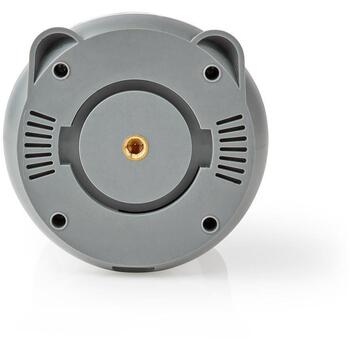 Nedis Видеоняня WIFICI30CGY, Full HD 1080p, 2 Мп, 105°, 10м, Wi-Fi, microSD, 5В DC, 1А, 5Вт (WIFICI30CGY)