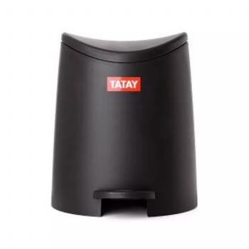 Tatay Ванная педальная корзина 154470027, 3л, пластик, 19 x 21.8 x 22.1см (154470027)