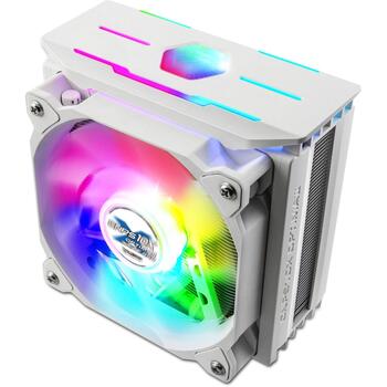 Zalman Dzesētājs CNPS10X OPTIMA II White RGB, 12 cm, 740 g, 1200 RPM, 61,52 cfm, 4 siltumcaurules, 180 W (CNPS10X OPTIMA II White RGB)