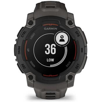 Garmin Instinct E МОДЕЛЬ 010-02933-00, 45мм, 176x176 пикселей, 40 дней работы аккумулятора, 10 ATM водонепроницаемость, GPS (010-02933-00)