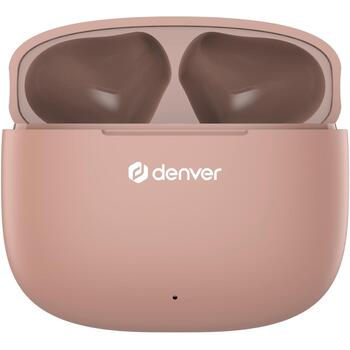 Denver Bezvadu austiņas TWE-48 111191120530, 4,3g, Rozā, Bluetooth V5.3, 20Hz-20kHz, 30mAh, 200mAh, HFP, HSP, A2DP, AVRCP (111191120530)