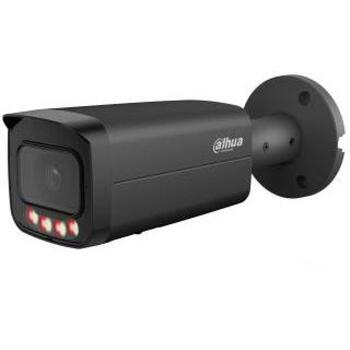 Dahua Сетевая камера IPC-HFW5559T-ASE-IL-0280B-BLACK, 5MP, 61.6m, 24.6m, 12.3m, 360°, 108.4°, 0.0009lx, 1xRCA, 1/2.7
