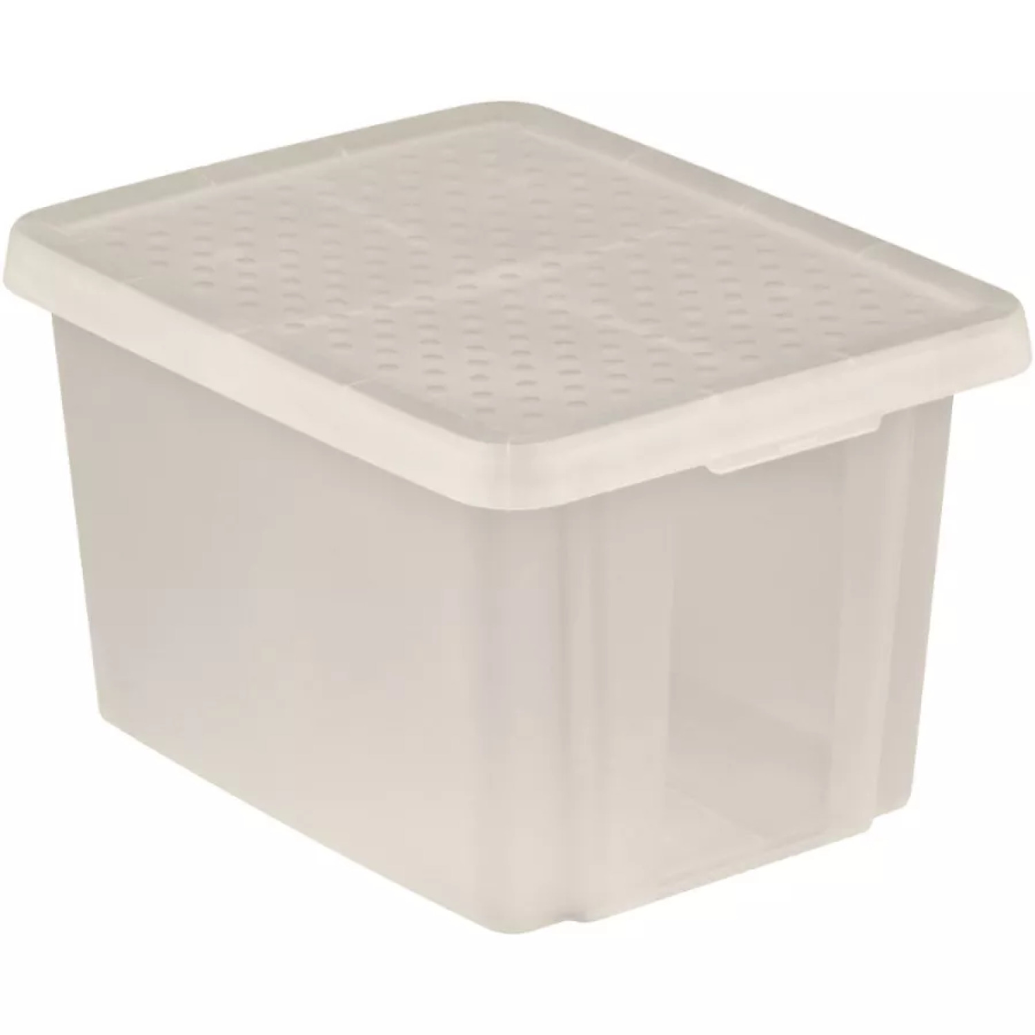 Curver ящик с крышкой Essentials 0800755001, 26L, 34x44x27cm, пластик, прозрачный (0800755001)