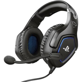 Trust наушники GXT 488 Forze PS4, 50 мм, 1.2 м, 32 Ω, закрытая акустика, шумоподавление, складной микрофон (23530)
