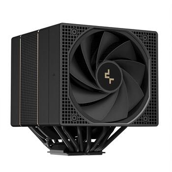 Deepcool procesora dzesētājs ASSASSIN VC ELITE R-ASN4-BKNVNN-GJD, 61.25/58.06 cfm, 2 ventilatori, PWM atbalsts, 7 siltuma caurules (R-ASN4-BKNVNN-GJD)