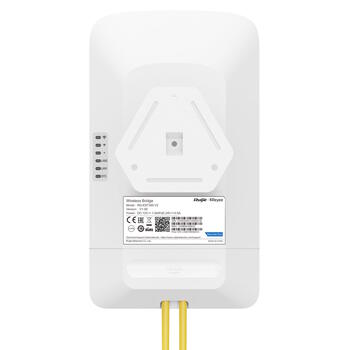 Ruijie RG-EST350 V2 беспроводной мост, 5ГГц 802.11ac, 867Мбит/с, 15дБи, IP54, 5км, PoE, белый (RG-EST350 V2)
