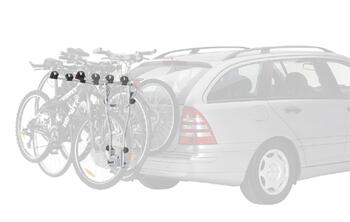 Velo turētājs HangOn 4 velosipēdiem, noliekams, 69-9708-4B, THULE (69-9708-4B)