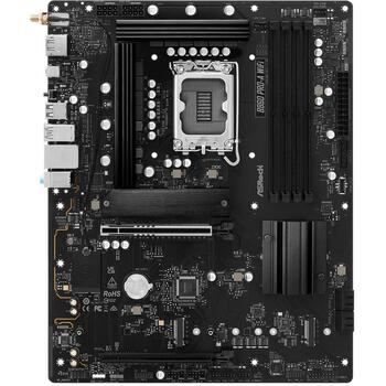 Asrock Dēlis B860 PRO-A WIFI, DDR5-SDRAM, 256 GB, 4 DIMM, 1 M.2, 4 SATA III, 2.5 Gb/s LAN, Wi-Fi 6E, RGB LED (B860 PRO-A WIFI)