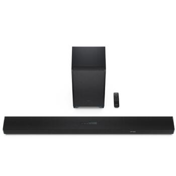 Sharp 5.1.2 Dolby Atmos/DTS:X звуковая панель с беспроводным сабвуфером HT-SBW55121(BK), 212 W, Bluetooth 5.3, AC 100-240 V (HT-SBW55121(BK))