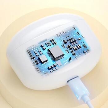 Manta MTWS008W Rytmo White, беспроводные наушники, 13мм, 20-20000Гц, Bluetooth 5.3, 6ч, микрофон, игровой режим (MTWS008W)