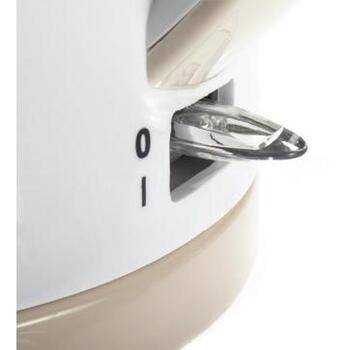 Zelmer Электрический чайник ZCK7616I 71504666P, 2200W, 1.7l, белый, автоматическое отключение, фильтр от накипи (71504666P)