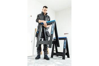 Hogert GREVEN защитные ботинки HT5K592-45, S3L, SR, нубуковая кожа, сетка, оксфордская ткань, HI-POLY, композитный носок, Кевлар (HT5K592-45)