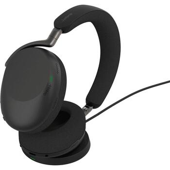 Jabra гарнитура Evolve3 85 UC Link 390c 38599-989-899, Bluetooth 5.3, 20-20000 Гц, 35 Ω, 108.5 дБ, 6 микрофонов, 925 мАч, 120 ч (38599-989-899)