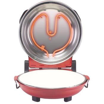 Beper Устройство для Выпечки Пиццы P101CUD300, 1200W, 400°C, 5 режимов, 31см плита, огнеупорный камень, таймер (P101CUD300)