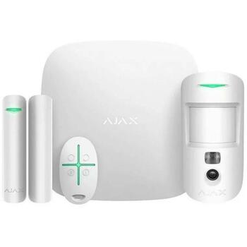 ALARM SECURITY STARTERKIT CAM/WHITE 38172 AJAX (38172)