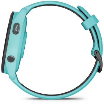 Garmin Forerunner 265 010-02810-12, 46.1mm, 1.29cm, 15d, 8GB, 5ATM, GPS, Bluetooth, AMOLED, 416x416, 135-205mm, черный, синий (010-02810-12)
