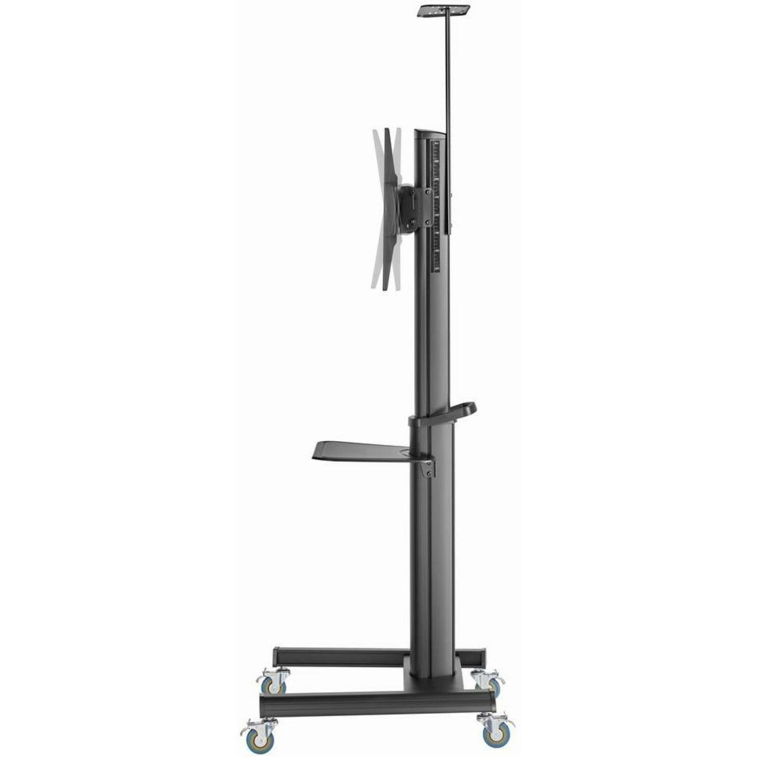 Gembird televizora statīvs ar ritenīšiem 37-70 TVS-70T-02, dziļums 2157 mm, platums 772 mm, augstums 648 mm, VESA 600 mm x 400 mm (TVS-70T-02)