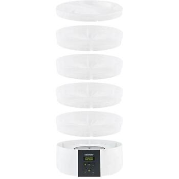 Zelmer Augļu žāvētājs ZFD2020 Maxi 72505712P, 520W, 5 paplātēm, temperatūras regulators, neslīdošas kājiņas (72505712P)