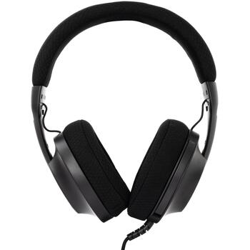 White Shark Провода игровая гарнитура PARROT BLACK, 165g, 121dB, 30Ω, 1.8m, 3.5mm, 2.0, 2 динамика, выдвижной микрофон (PARROT BLACK)
