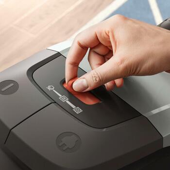 Philips пылесос XD2142/12, 850 Вт, 3 л, цилиндрический, сухая уборка, мешок для пыли, черный/серый (XD2142/12)