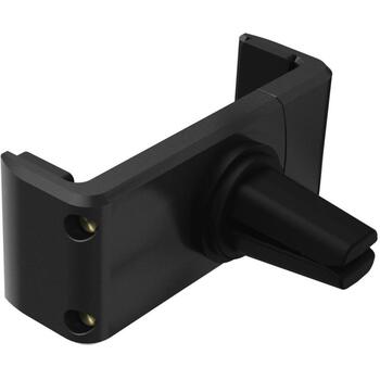 Hama 00178222 Flipper Uni держатель для смартфона, черный, поворот 360°, крепление зажим, для вентиляционной решетки, 5.5–8 см (00178222)