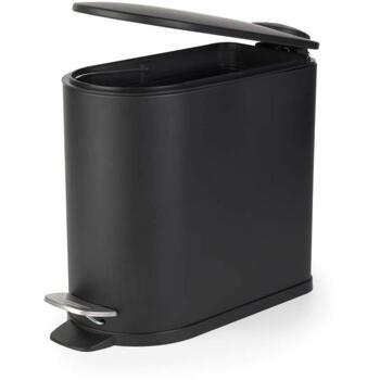 Beldray Мусорное ведро с педалью LA036690BLKPEU7, 5л, черный, 1 отсек, железо, педаль, крышка (LA036690BLKPEU7)