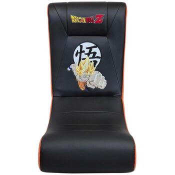 Subsonic Игровое кресло-качалка SA5729-D1, 80см, 10кг, черный/оранжевый, синтетическая кожа, функция качания (SA5729-D1)