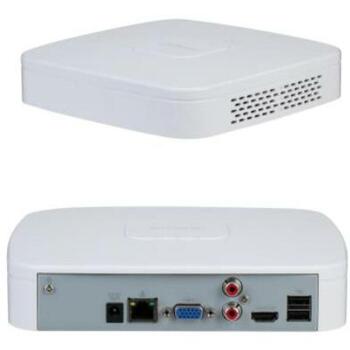 Dahua DHI-NVR2104-4KS3 сетевой видеорегистратор, 4 канала, 10 Вт, 12 ВDC, 1.5 A, 1 HDMI, 1 RJ45, 2 USB 2.0, 1 аудио вход (DHI-NVR2104-4KS3)